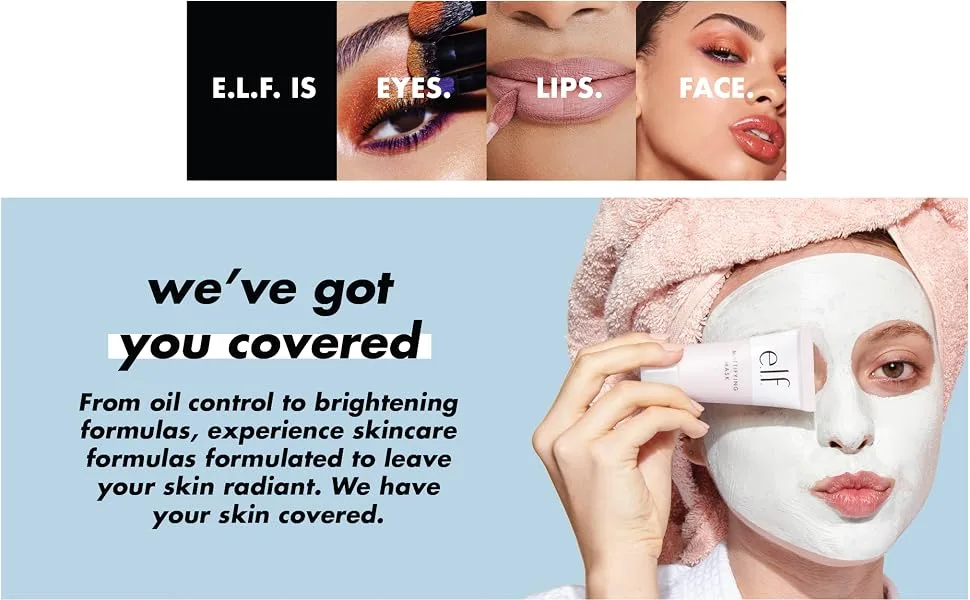 E.L.F. Charcoal Hydrogel Under Eye Masks 3 Piece Set - mask