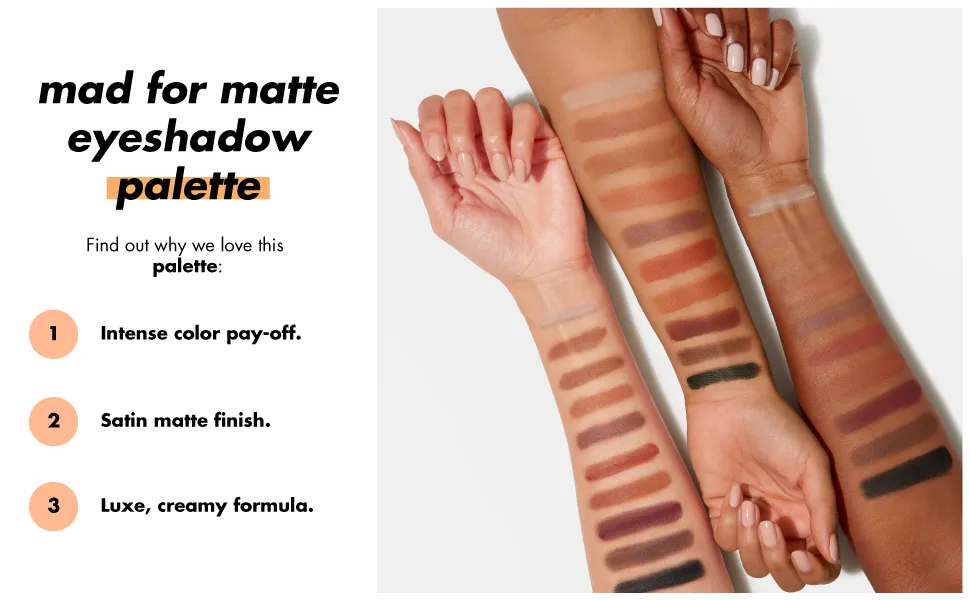E.L.F. Mad for Matte Eyeshadow Palette Summer Breeze 0.49 oz (14 g) - product information 2