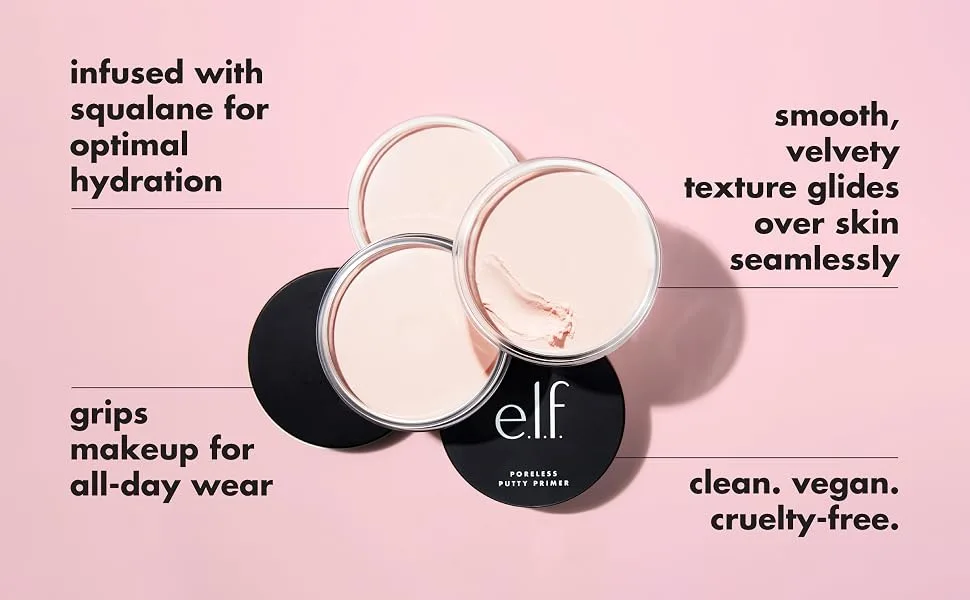 E.L.F. Poreless Putty Primer Universal Sheer 0.74 oz (21 g) - Poreless Putty Primer