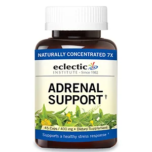 Eclectic Institute Raw Fresh Freeze-Dried Concentrate Adrenal Support 400 mg 45 Caps - product information 2
