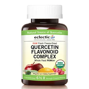 Eclectic Institute Raw Fresh Freeze-Dried Quercetin Flavonoid Complex Whole Food POWder 3.2 oz (90 g) - product information 2