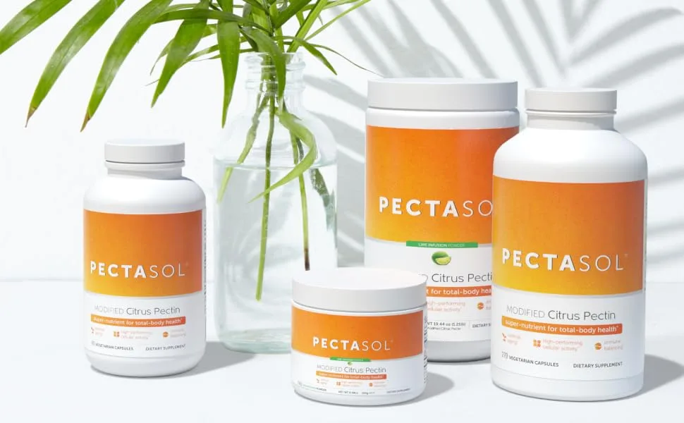 Econugenics PectaSol-C Modified Citrus Pectin 270 Vegetarian Capsules - Pectasol Modified Citrus Pectin Supplement