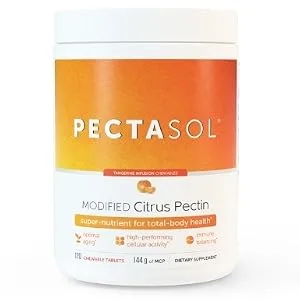 Econugenics PectaSol-C Modified Citrus Pectin 90 Vegetarian Capsules - Pectasol Modified Citrus Pectin Chewables