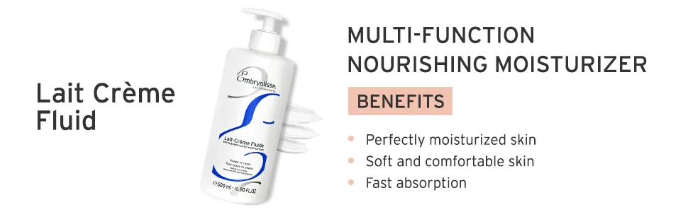 Embryolisse Lait-Creme Fluide Multi-Function Nourishing Moisturizer 16.90 fl oz (500 ml) - Multi-Function Nourishing Moisturizer