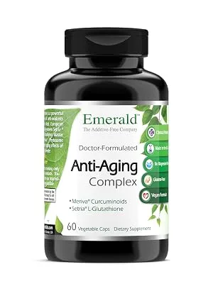 Emerald Laboratories Anti-Aging Complex 60 Vegetable Caps - Emerald Laboratories Anti-Aging Complex Dietary Health Supplement
