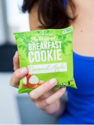 Erin Baker's The Original Breakfast Cookie Double Chocolate 12 Cookies 3 oz (85 g) Each - Caramel Apple Breakfast Cookie