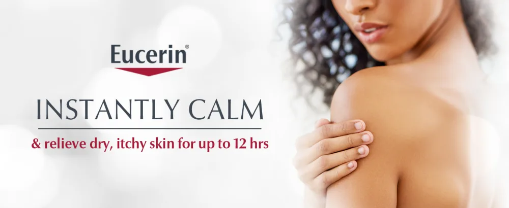Eucerin Itch Relief Intensive Calming Lotion  8.4 fl oz (250 ml) - eucerin, itchy skin, itch relief, dry skin, body lotion,