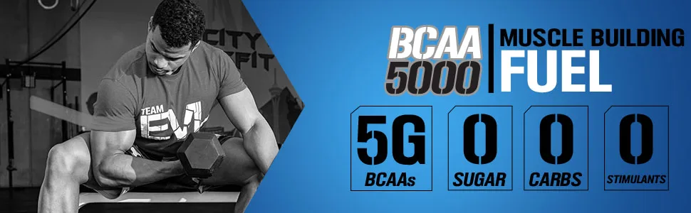 EVLution Nutrition BCAA5000 Furious Grape 9.10 oz (258 g) - bcaa5000 muscle building fuel electrolytes powder packets ultima electrolytes pre workout powder