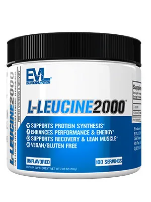 EVLution Nutrition L-Leucine2000 Unflavored 7.05 oz (200 g) - leucine