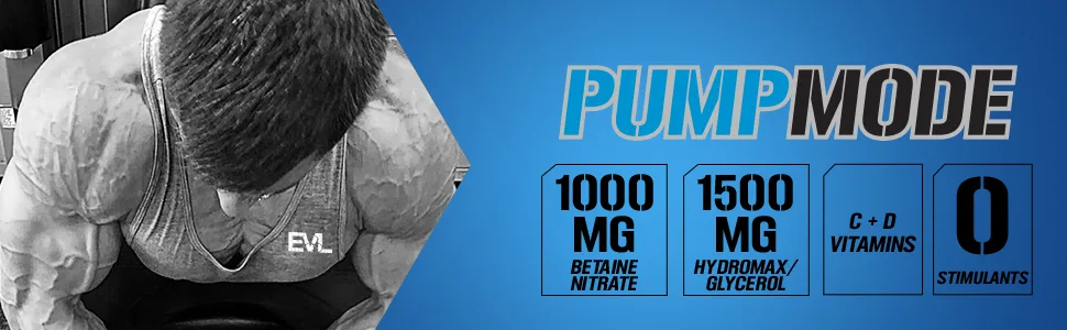 EVLution Nutrition PumpMode  Non-Stimulant Pump Accelerator 4.44 oz (126 g) - nitric oxide pre workout women total war preworkout lit preworkout ghost preworkout