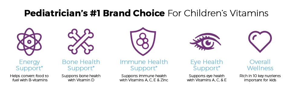 Flintstones Children's Multivitamin Plus Immune Support 150 Gummies - #1 Brand Choice