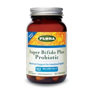 Flora Super Bifido Plus Probiotic 102 Billion Cells 30 Capsules - Super Bifido Plus Probiotic