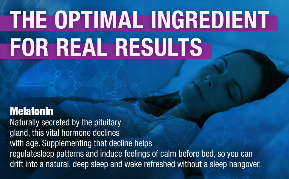 Force Factor Somnapure Gummies Melatonin 10 mg Dream Berry 120 Gummies - The Optimal Ingredient for Real Results