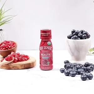 Four Sigmatic Adaptogen Beauty with Tremella Pomegranate 6 Bottles 2.5 fl oz (74 ml) Each - beauty shot