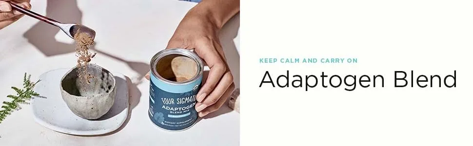 Four Sigmatic Adaptogen Blend Mix Balance 2.12 oz (60 g) - adaptogen blend header