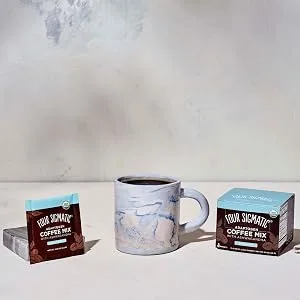 Four Sigmatic Adaptogen Coffee Mix with Ashwagandha 10 Packets 0.09 oz (2.5 g) Each - adaptogen coffee