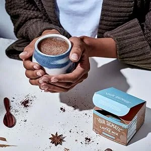 Four Sigmatic Chai Latte Mix with Reishi 10 Packets 0.21 oz (6 g) Each - chai latte