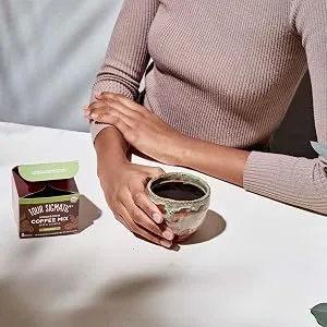 Four Sigmatic Mushroom Coffee Mix with Chaga 10 Packets 0.09 oz (2.5 g) Each - cordyceps coffee
