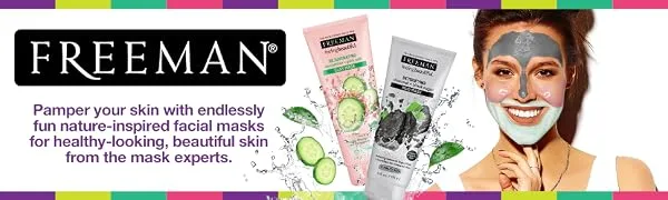 Freeman Beauty Feeling Beautiful Anti-Stress Clay Beauty Mask Dead Sea Minerals 6 fl oz (175 ml) - freeman