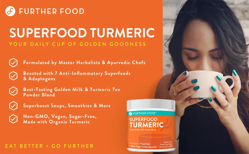 Further Food Superfood Turmeric 2.12 oz (60 g) - enhanced copy