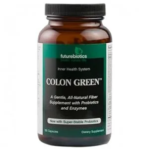 FutureBiotics Colon Green 150 Capsules - futurebiotics colon green bottle