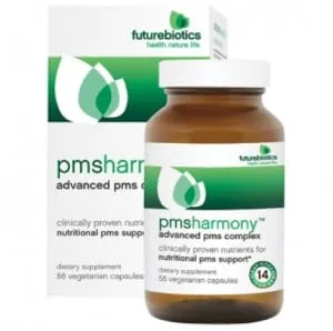 FutureBiotics PMSHarmony Advanced PMS Complex 56 Vegetarian Capsules - product information 2