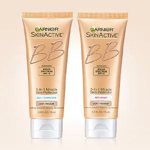 Garnier SkinActive 5-in-1 Miracle Skin Perfector BB Cream Anti-Aging Light/Medium 2.5 fl oz (75 ml) - product information 2