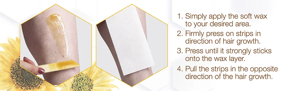 Gigi Spa Cloth Epilating Strips for Soft Waxes Large 100 Strips - GiGi Large Cloth Epilating Strips, 100 pcs