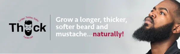 Godefroy Thick Beard & Mustache Growth Serum 0.5 fl oz (15 ml) - Bearch Growth Serum For thicker facial hair on men mustache and beard african american black mens