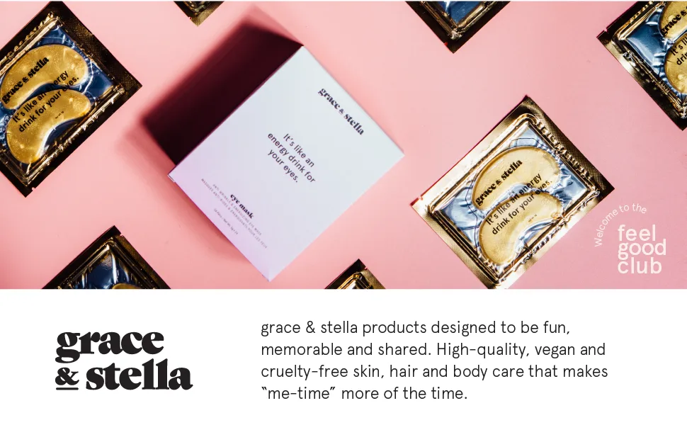 Grace & Stella Anti Wrinkle + Energizing Eye Mask 12 Pairs 6 g  Each - eye mask
