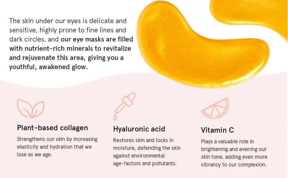 Grace & Stella Anti Wrinkle + Energizing Eye Mask 12 Pairs 6 g  Each - eye mask