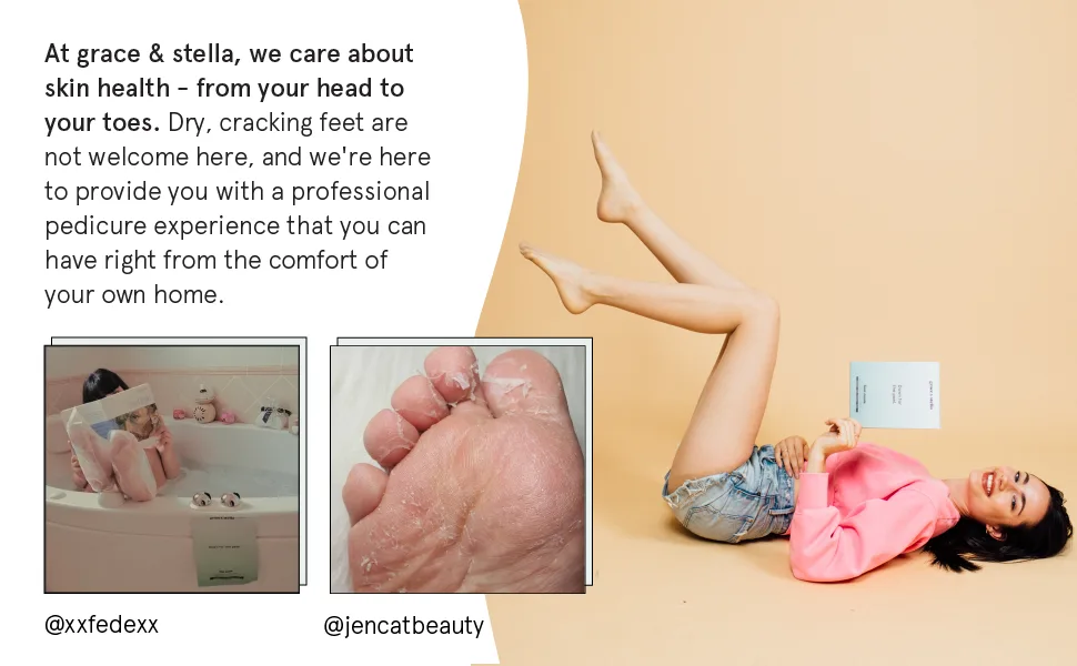 Grace & Stella Dr. Pedicure Foot Peeling Mask Original 1 Pair 1.5 fl oz (45 ml) - foot mask