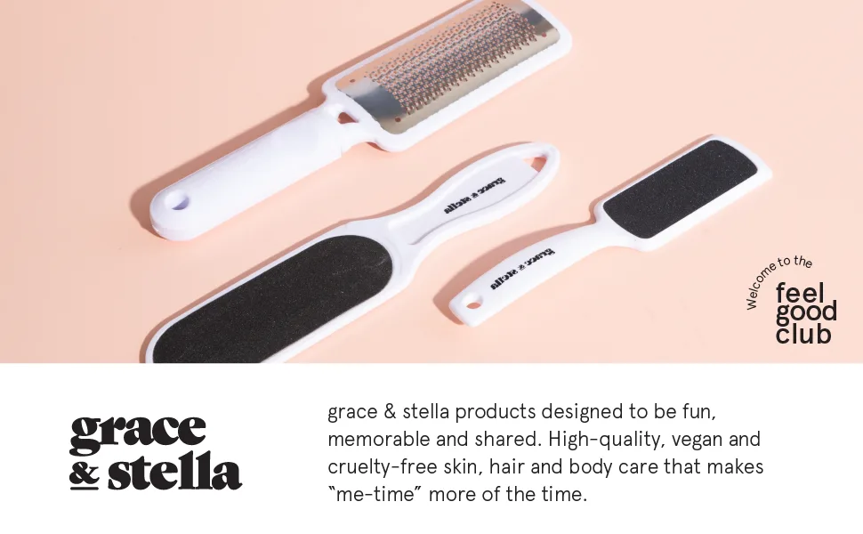 Grace & Stella Foot Files Set 0.42 lbs - foot file set