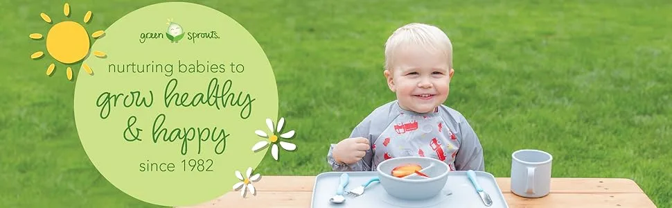 Green Sprouts Learning  Spoon Set 9+ Months Aqua 1 Set - green sprouts
