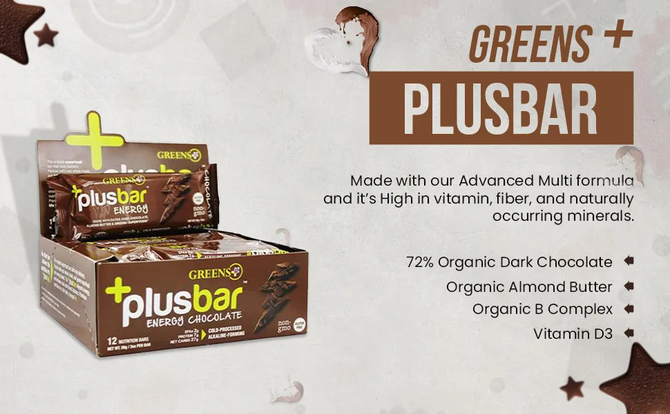 Greens Plus Advanced Multi Wild Berry Superfood 9.4 oz (267 g) - Energy bars