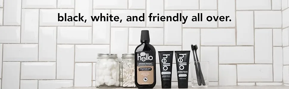 Hello Activated Charcoal Epic Whitening Fluoride Toothpaste Fresh Mint + Coconut Oil 4.0 oz (113 g) - product information 1