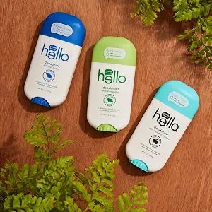 Hello Deodorant with Shea Butter Fragrance Free 2.6 oz (73 g) - Hello Deodorant