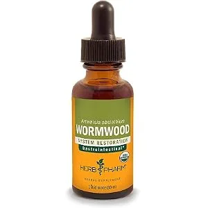 Herb Pharm Wormwood Leaf & Flower 1 fl oz (30 ml) - product information 2