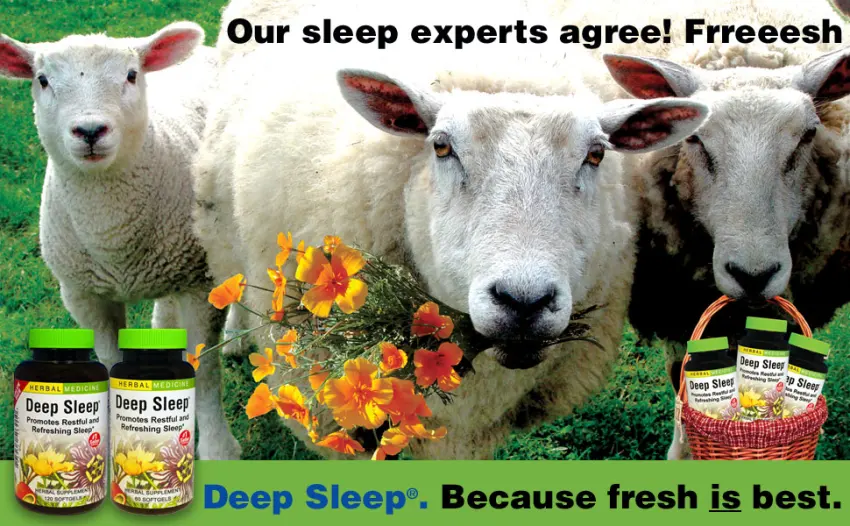Herbs Etc. Deep Sleep 60 Fast-Acting Softgels - Because fresh is Best!!
