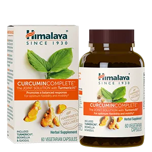 Himalaya Boswellia 60 Vegetarian Capsules - curcumin
