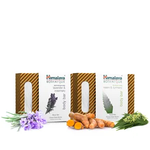 Himalaya Botanique Body Bar Refreshing Lavender & Rosemary 4.41 oz (125 g) - SOAPS