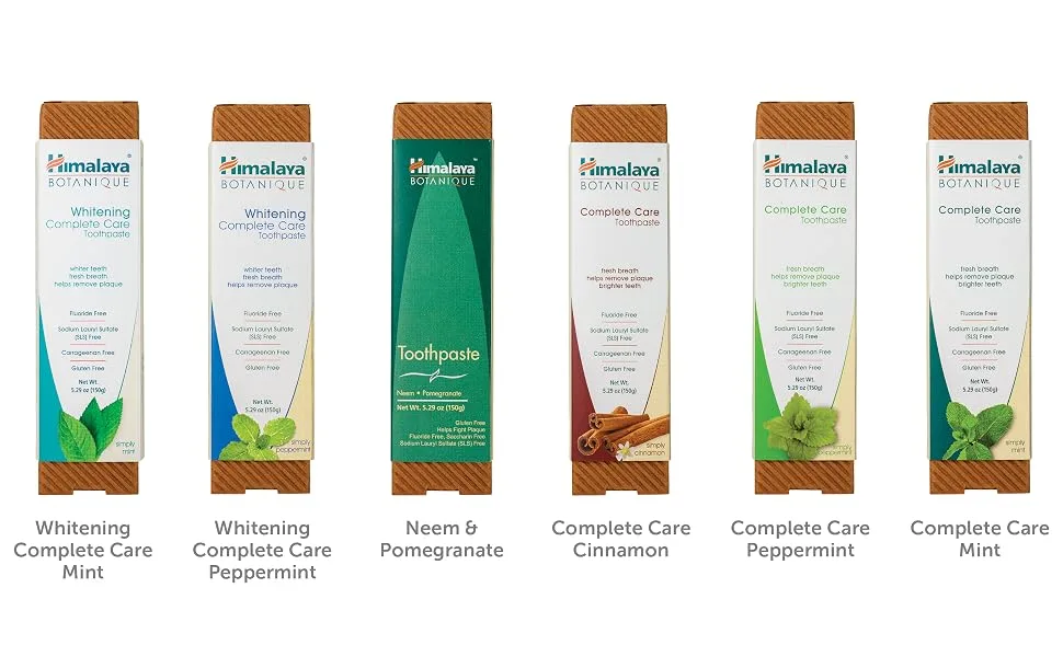 Himalaya Botanique Kids Toothpaste Cool Mint 4.0 oz (113 g) - header5