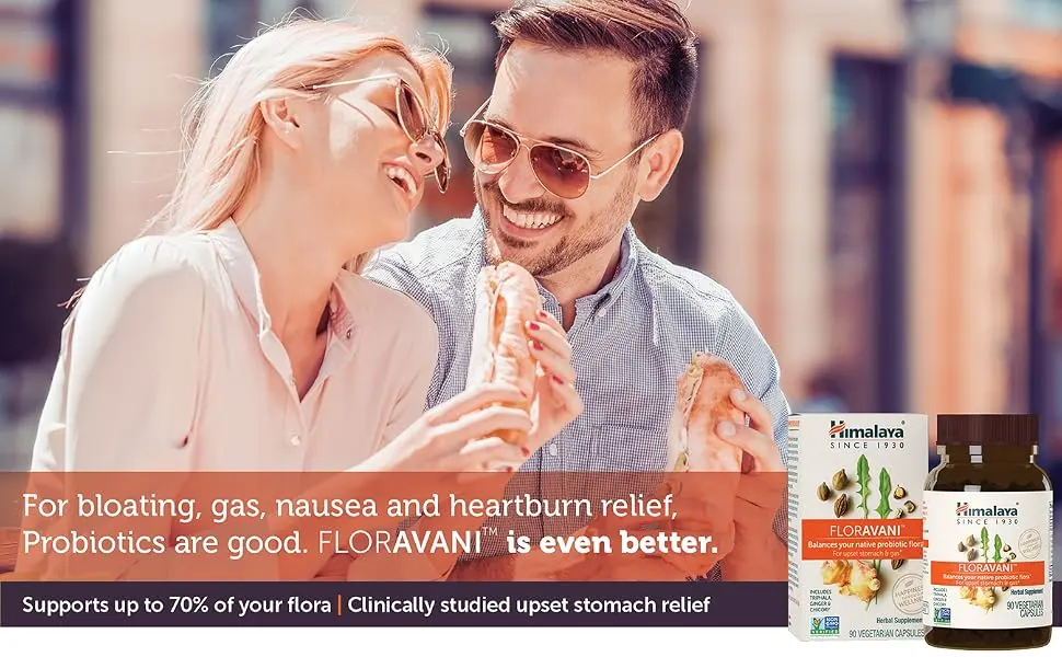 Himalaya FlorAvani 90 Vegetarian Capsules - header