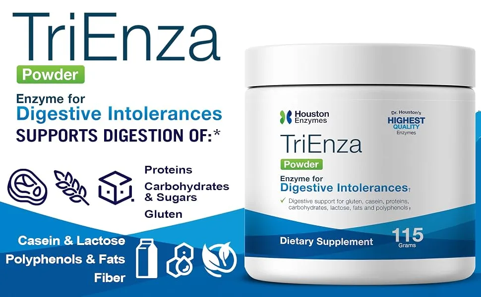 Houston Enzymes TriEnza Powder 115 g - product information 4