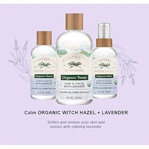 Humphrey's Witch Hazel Alcohol Free Toner with Grapefruit Recharge 8 fl oz (236 ml) - product information 3