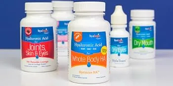 Hyalogic Hyaluronic Acid For Joints Skin & Eyes Mixed Berry Flavor 60 HA Chewable Lozenges - hyalogic