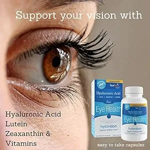 Hyalogic Hylavision Hyaluronic Acid 120 Capsules - hyalogic