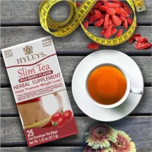 Hyleys Tea Slim Tea 5 Flavor Assortment 25 Foil Envelope Tea Bags 1.32 oz (37.5 g) - Hyleys Slim Tea
