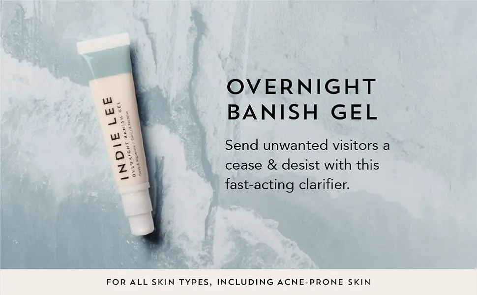 Indie Lee Overnight Banish Gel 0.5 fl oz (15 ml) - indie