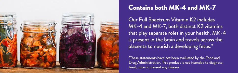 InnovixLabs Full Spectrum Vitamin K2 Capsules - innovix labs